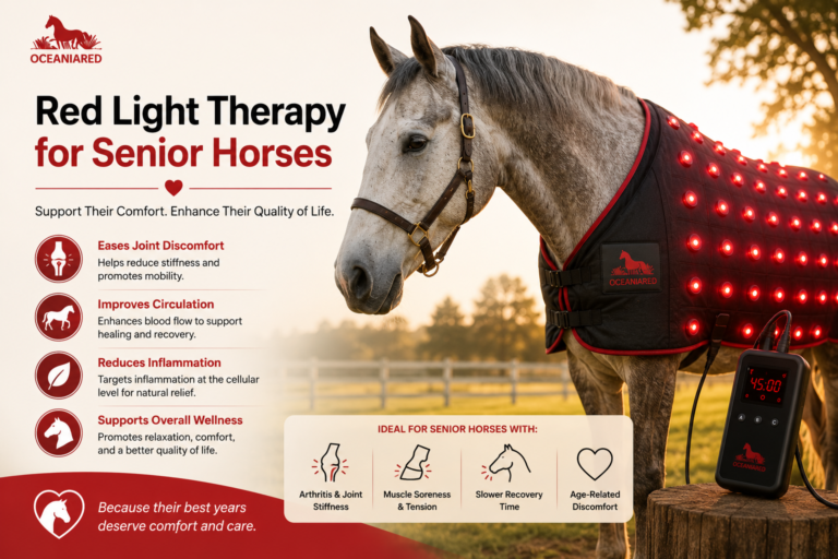 Red Light Therapy for Senior Horses: Supporting Graceful Aging