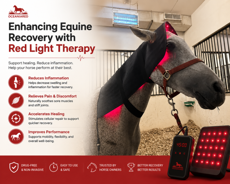 Enhancing Equine Recovery with Red Light Therapy