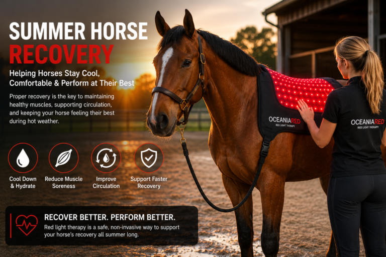 Summer Horse Recovery: Helping Horses Recover Faster During Hot Weather
